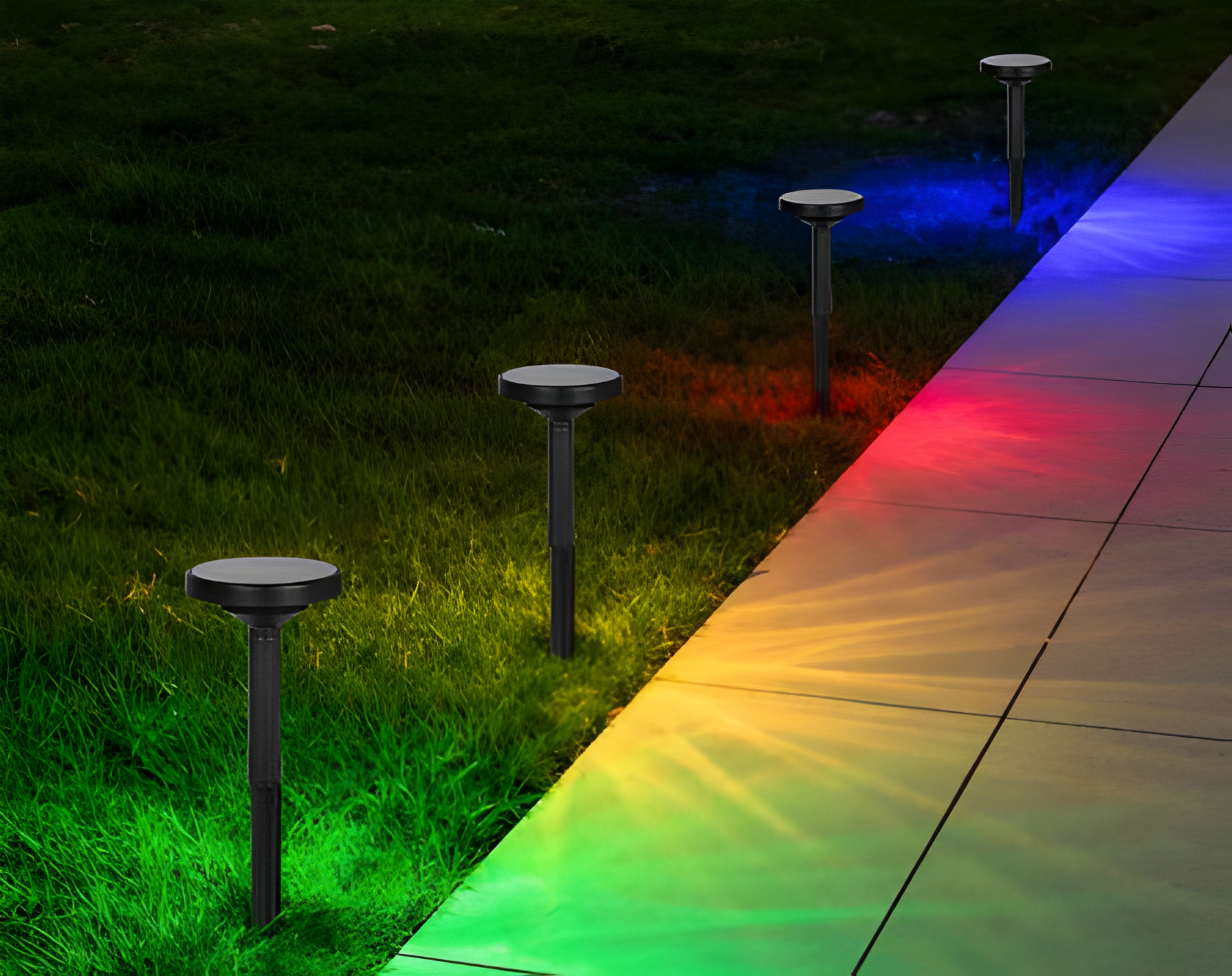 Outdoor Solar Garden Light-use